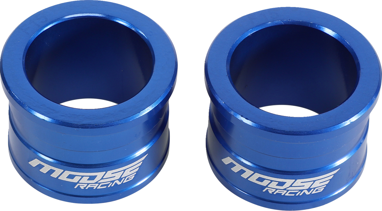 MOOSE OFFROAD Fast Wheel Spacer - Front - Blue - Yamaha