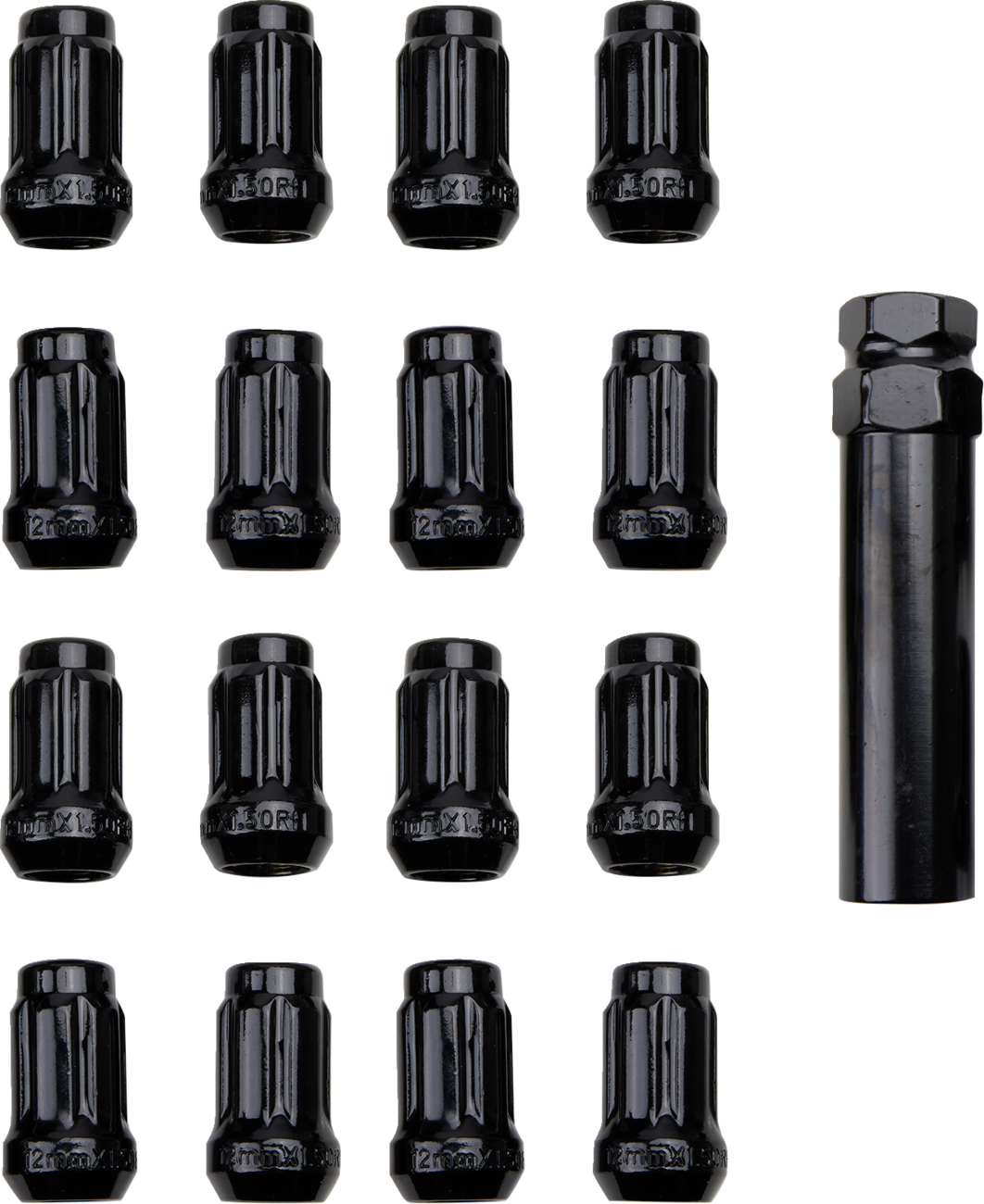ITP LUG NUT 12MM X 1.50 BLK