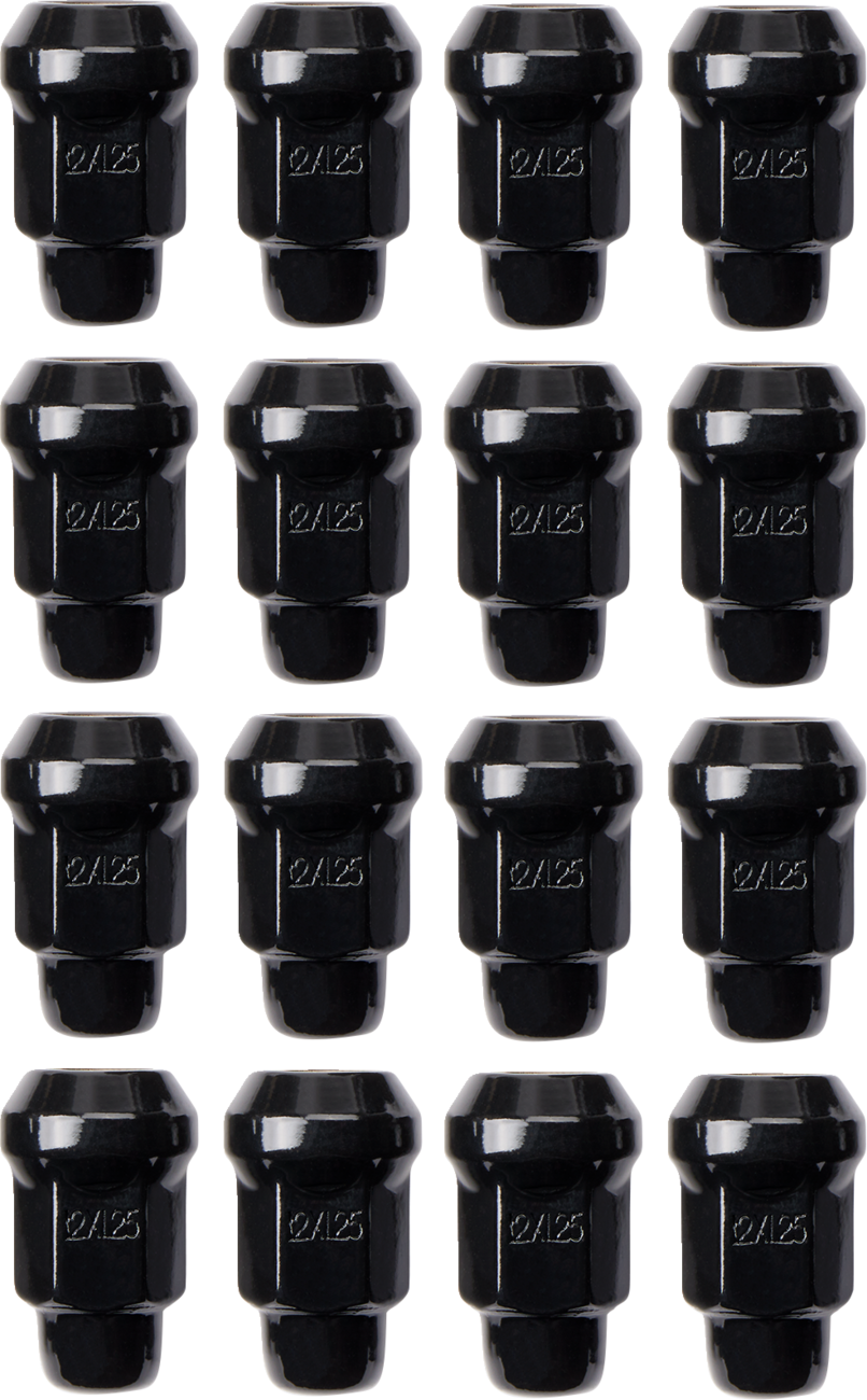 ITP LUG NUT 12MM X1.25 BLK