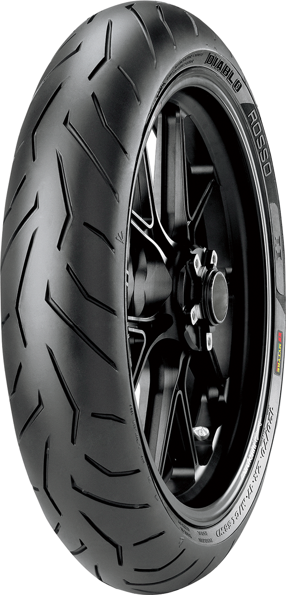 PIRELLI TIRE D-ROSSO-D 120/70ZR17 | Knobtown Cycle - Kansas City Motorcycle Parts
