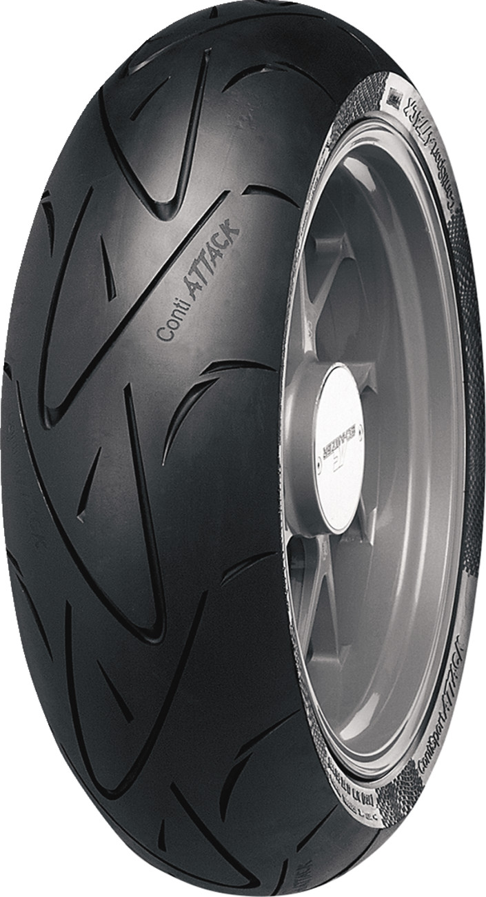CONTINENTAL Tire - ContiSportAttack - Rear - 190/55ZR17 - (75W)