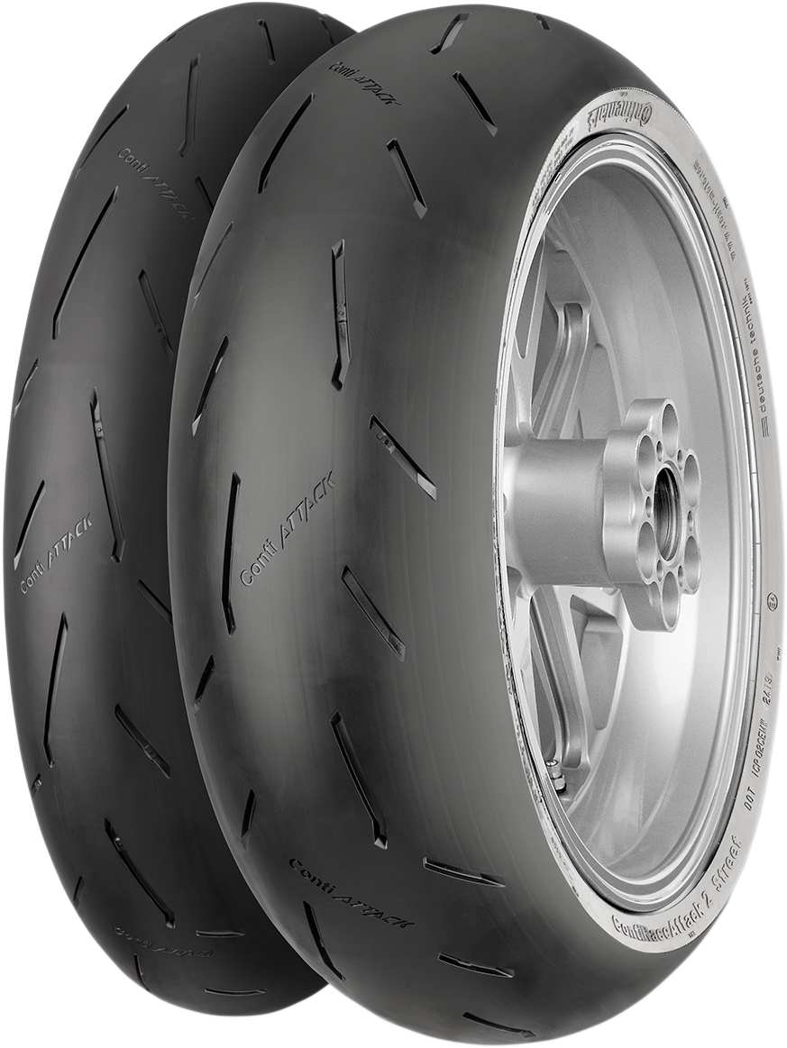 CONTINENTAL Tire - ContiRaceAttack 2 Street - Rear - 200/55ZR17 - (78W)