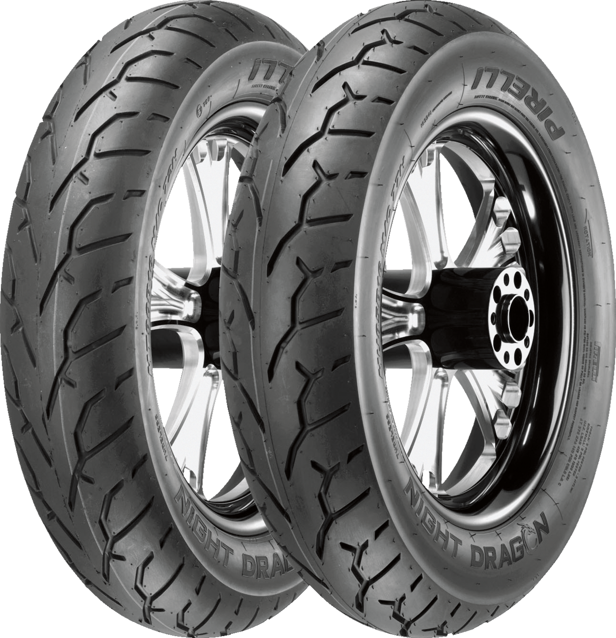 PIRELLI Tire - Night Dragon™ - Front - 130/90-16 - 67H