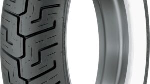 DUNLOP Tire - D401 - Rear - 150/80B16 - Wide Whitewall - 71H