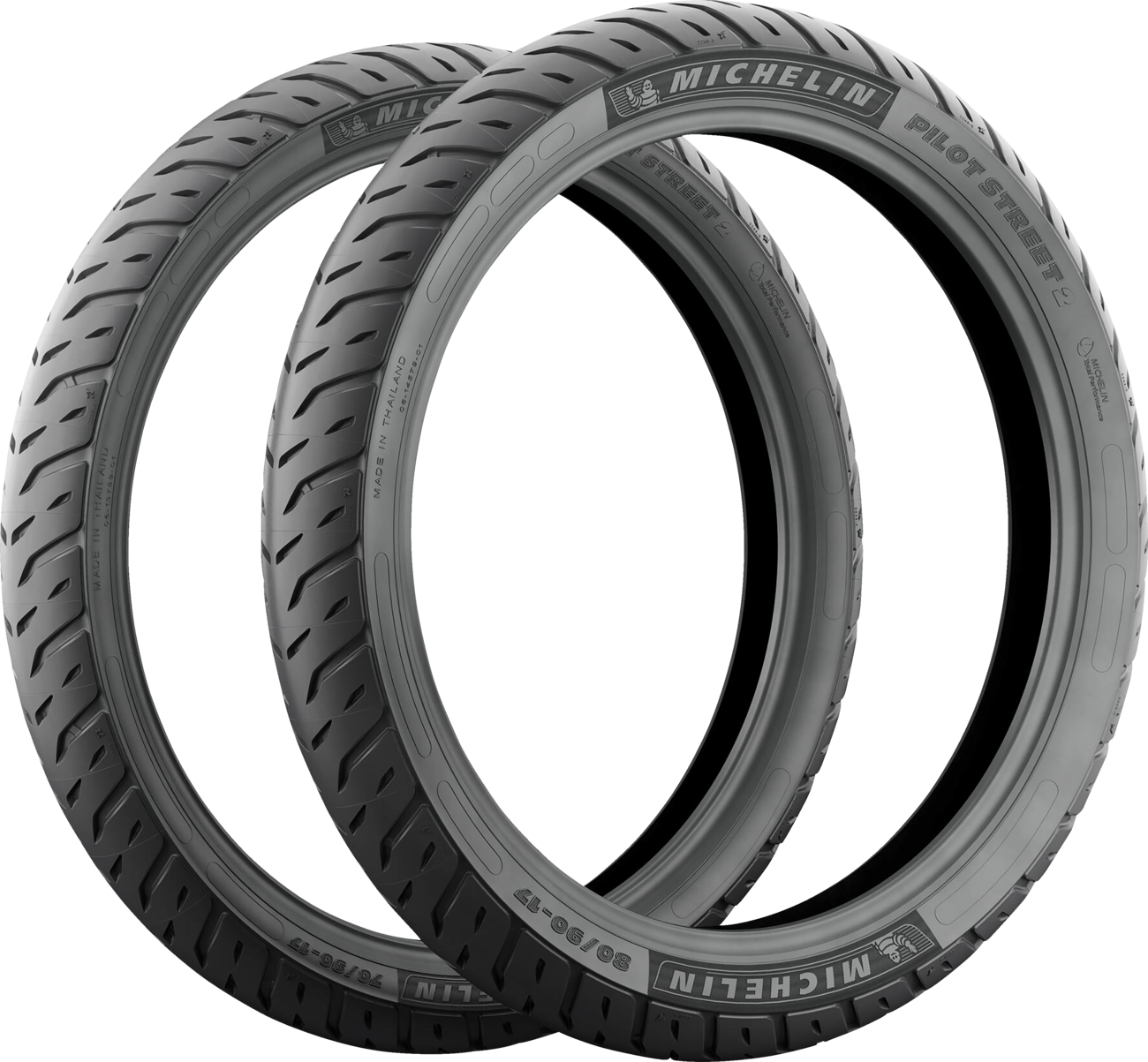 MICHELIN Tire - Pilot Street 2 - Rear - 80/90-16 - 48S