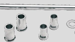 DRAG SPECIALTIES Swingarm Pivot Shaft Kit - Chrome - '00-'07 FXST/FLST