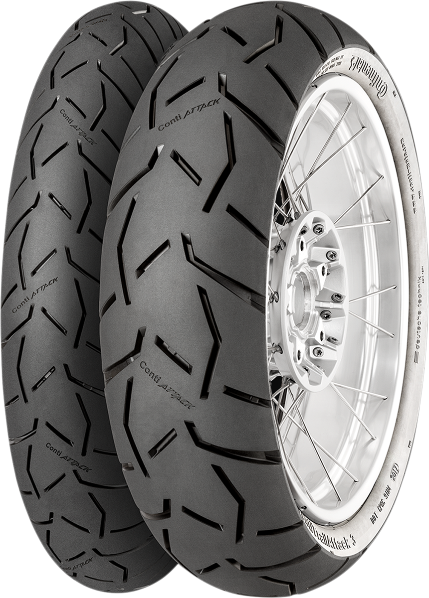 CONTINENTAL Tire - ContiTrailAttack 3 - Front - 120/70ZR19 - 60W