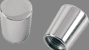 GARDNER-WESTCOTT Valve Stem Cap - Tapered - Chrome