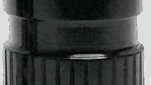 AVON GRIPS Valve Stem Cap - Spike - Black - Anodized