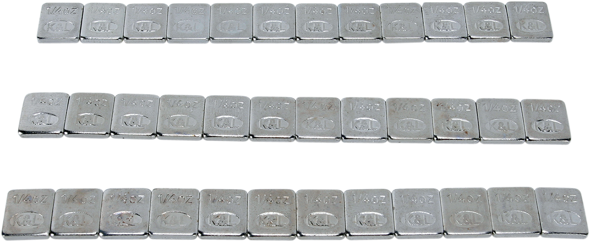 K&L SUPPLY STEEL STICK-ON CHROME 36