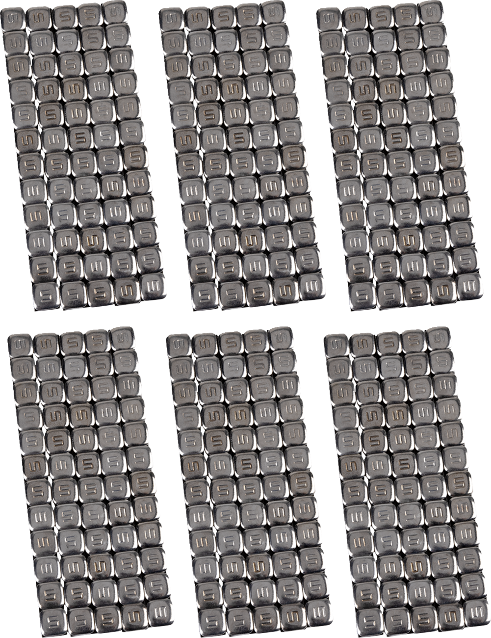 K&L SUPPLY STEEL STICK-ON 5G CHR