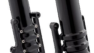 ARLEN NESS Fork Legs - 49 mm - Black Anodized - For Custom Radial Mount Brake Caliper