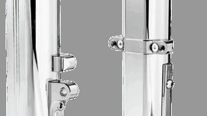 PERFORMANCE MACHINE (PM) Fork Legs - Chrome - Lower - Single Disc