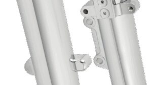 ARLEN NESS Fork Legs - Chrome - Smooth - Single Disc