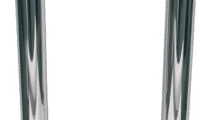 CUSTOM CYCLE ENGINEERING Fork Tubes - 49 mm - 25.50" - Ultra Chrome