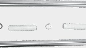 CUSTOM CYCLE ENGINEERING Fork Tubes - 49 mm - 27.50" - Hard Chrome - Standard