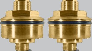 SPEED MERCHANT Fork Preload Adjuster - 49 mm - Gold Finish