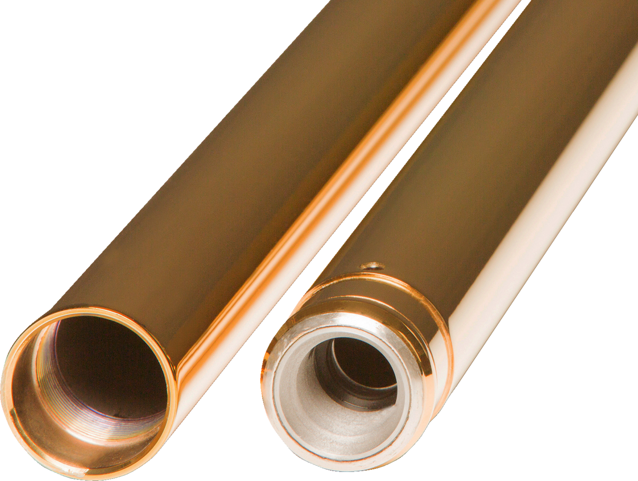 CUSTOM CYCLE ENGINEERING Fork Tubes - 49 mm - 23.50" - Gold