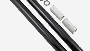 CUSTOM CYCLE ENGINEERING Fork Tubes - 49 mm - 29.50" - Black