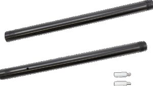 CUSTOM CYCLE ENGINEERING Inverted Fork Tubes - 43 mm - +2" - Black