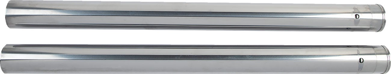 DRAG SPECIALTIES Fork Tubes - 49 mm - 24.875" - Hard Chrome