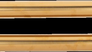 CUSTOM CYCLE ENGINEERING Fork Tube - 43 mm - LH 23" | RH 22-3/4" (Stock) - Gold TIN