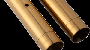 CUSTOM CYCLE ENGINEERING Fork Tubes - 47 mm - 21.18" - Gold