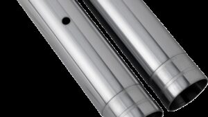 CUSTOM CYCLE ENGINEERING Fork Tubes - 47 mm - 20.88" - Hard Chrome