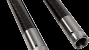 CUSTOM CYCLE ENGINEERING Fork Tubes - 49 mm - 25.875" - Black