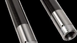 CUSTOM CYCLE ENGINEERING Fork Tubes - 49 mm - 22.875" - Black