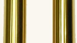 PRO-ONE PERF.MFG. Fork Tube - 49 mm - 23.75" - Gold TIN