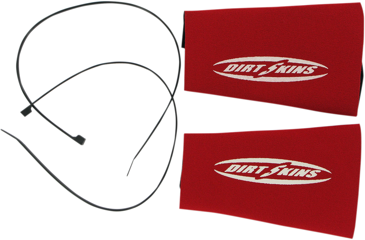 SCHAMPA & DIRT SKINS FORK COVERS, RED