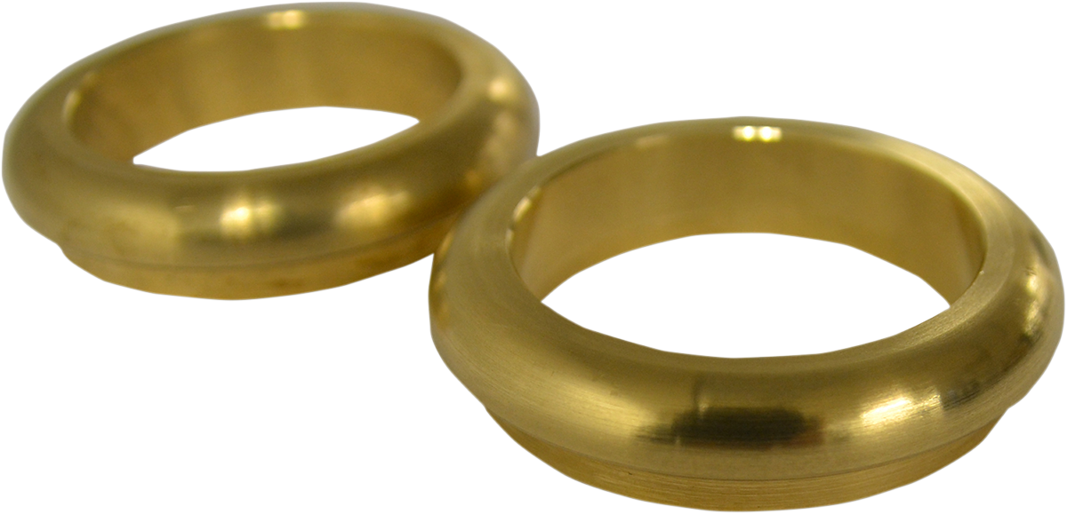 LA CHOPPERS COVER FORK BOOT 49MM BRS