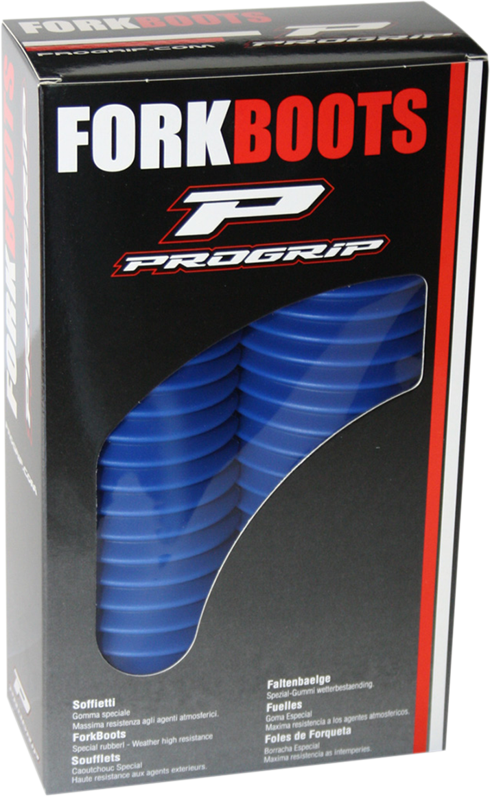PRO GRIP Fork Boots - 34/37 mm - Blue