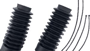 DRAG SPECIALTIES Fork Boots - 49 mm - 9" L