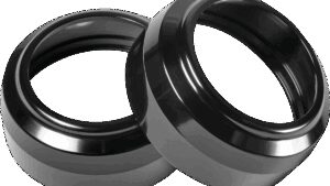PERFORMANCE MACHINE (PM) Fork Dust Caps - 49 mm - Black Anodized