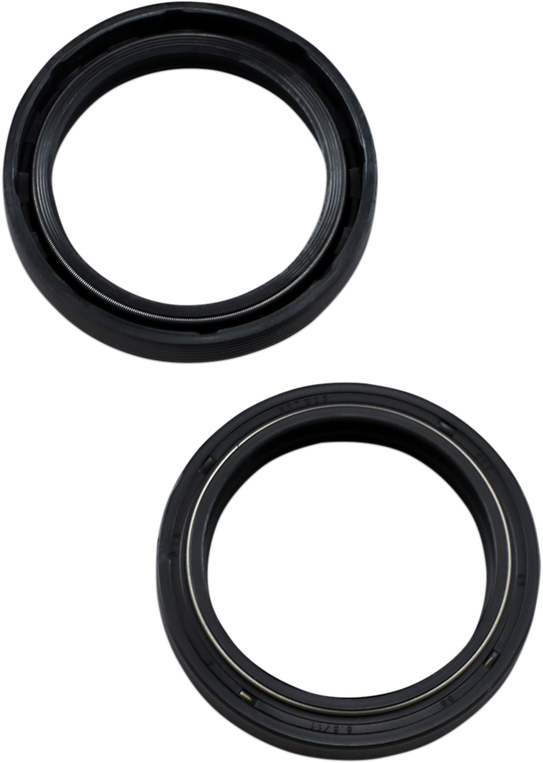 PARTS UNLIMITED Front Fork Seals - 45 mm ID x 58 mm OD x 8.5/11 mm T