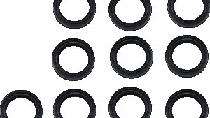 JAMES GASKET Fork Seal - 41 mm - 10-Pack