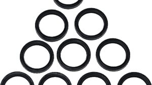 DRAG SPECIALTIES Fork Seals - 49 mm - 10-Pack