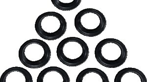 DRAG SPECIALTIES Fork Wiper Seals - 39 mm - Showa Forks - 10-Pack