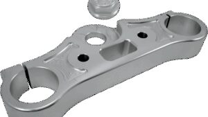 JOKER MACHINE Upper Triple Tree - Clear Anodized - '08-'16 FXD