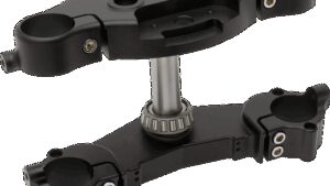 ARLEN NESS 7&7 Raked Triple Tree - Black - 7° Rake