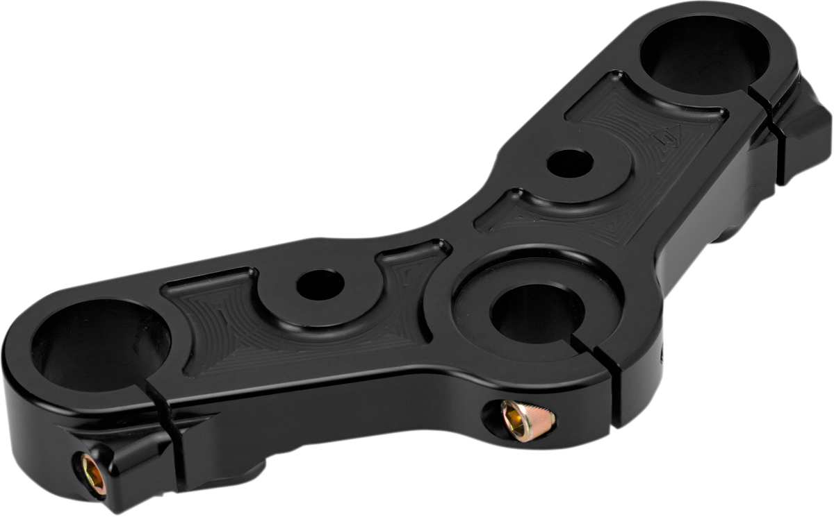 JOKER MACHINE Upper Triple Tree - Black Anodized - '10-'15 XL 1200X