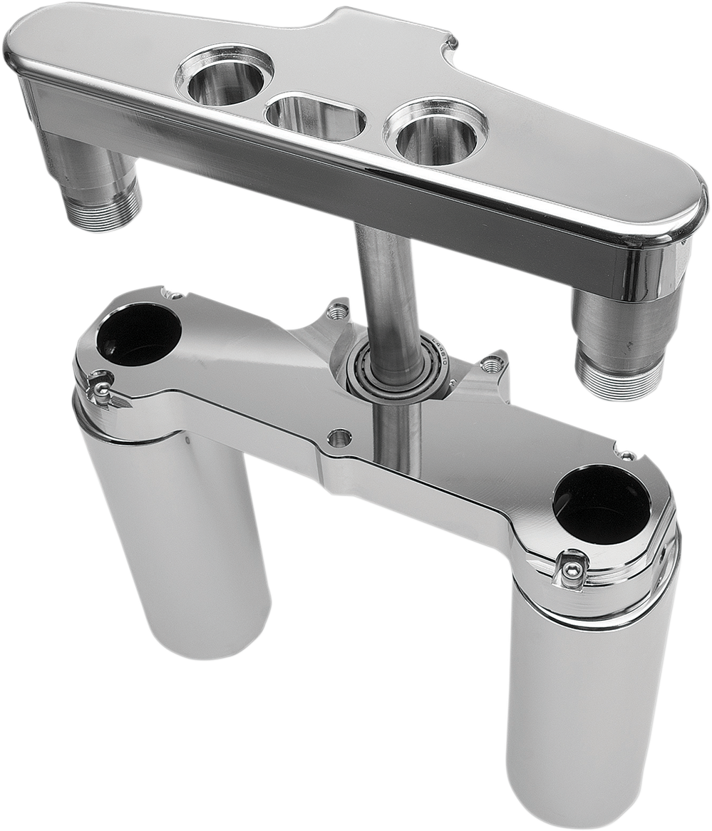 HAWG HALTERS TRIPLE TREE 4D RAKE CHR - Image 2