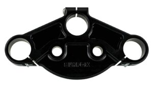 SLYFOX Triple Clamp - 49 mm - Upper - '14+ FLH - Black Anodized