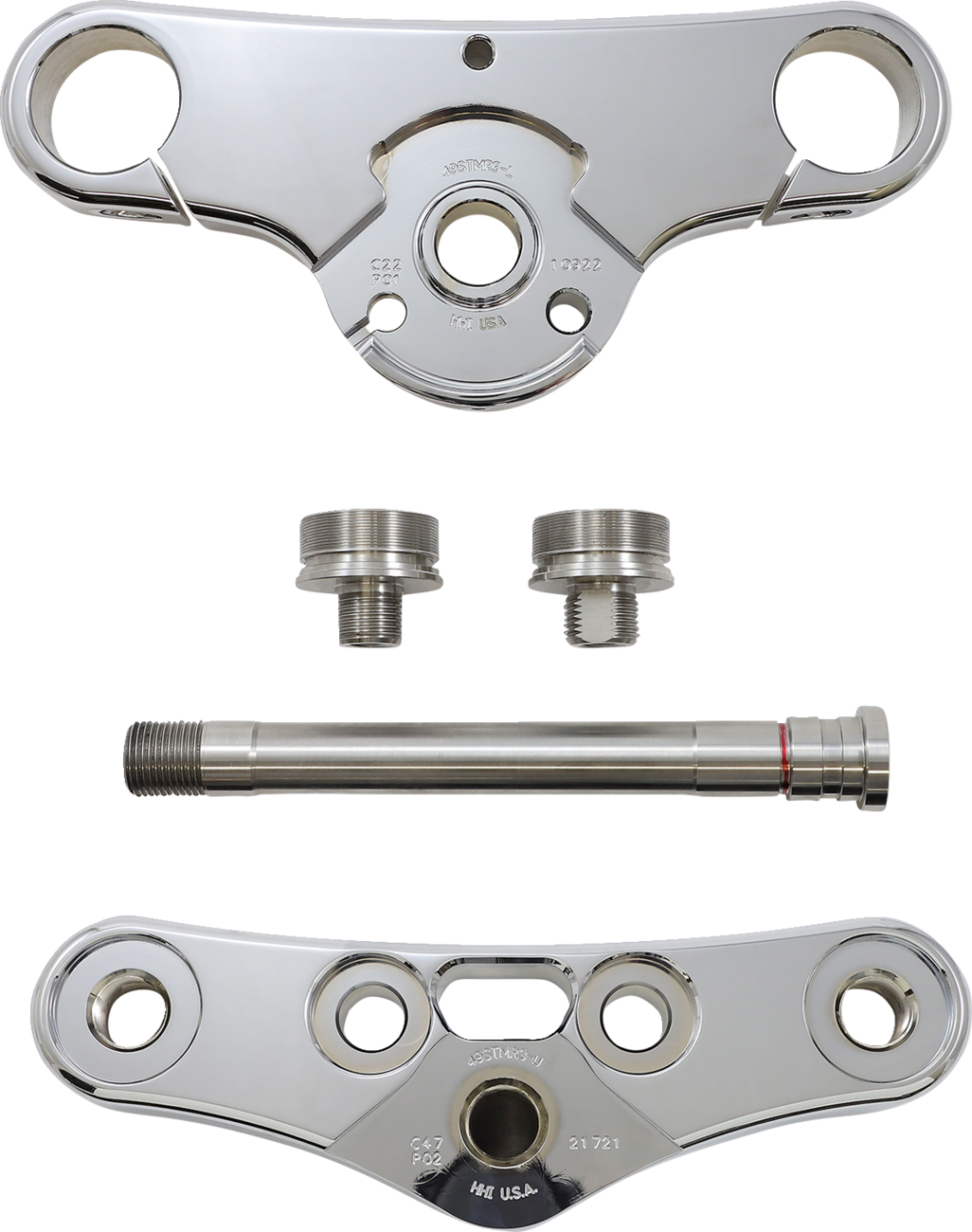 HAWG HALTERS TRIPLE TREE 49MM 3D CH ST