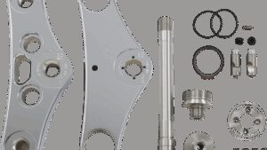 HAWG HALTERS Triple Tree - 49 mm - Chrome