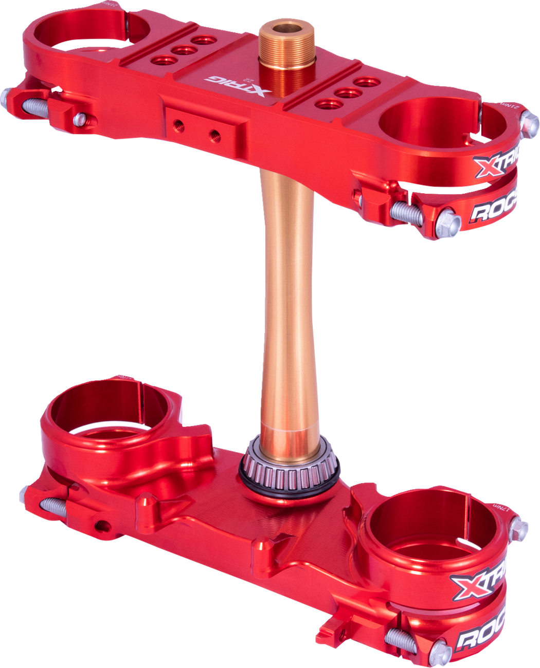 XTRIG Triple Clamp - 22 mm - Red