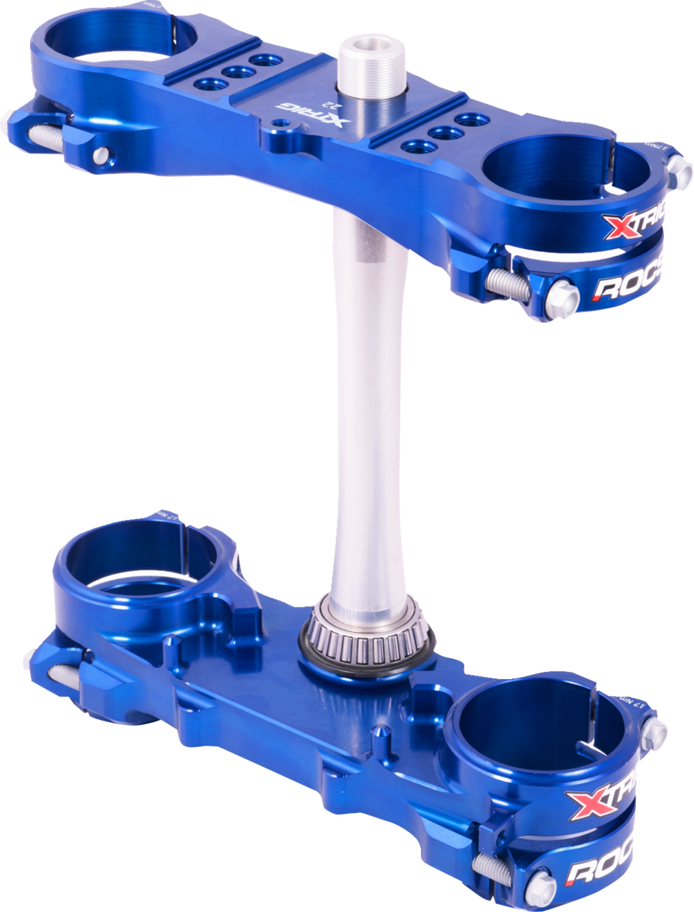 XTRIG Triple Clamp - 22 mm - Blue