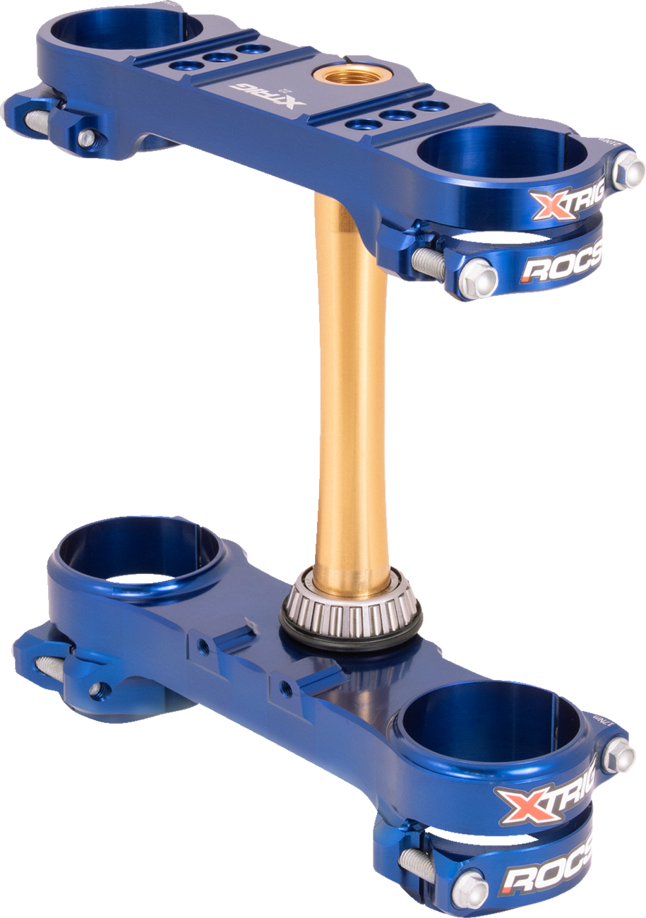 XTRIG Triple Clamp - 22 mm - Blue